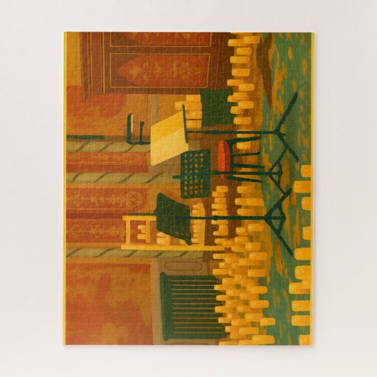 Candlelit Prelude - Muziekkamer, Brighton Paviljoe Legpuzzel (Verticaal)