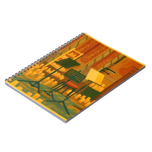 Candlelit Prelude - Muziekkamer, Brighton Paviljoe Notitieboek (Linkerzijde)