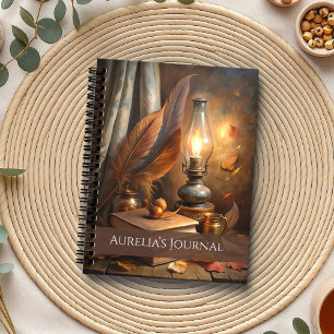 Candlelit Spellbook Notitieboek – Cozy Witch Journ