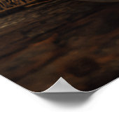 Candlelit Wine & Bread Feast Poster (Hoek)