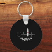 Candlepin Bowling Heartbeat Bowler Sleutelhanger (Voorkant)