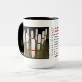 Candlepin-Mok - tien belangrijkste redenen Mok (Voorkant links)