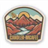 Candler-McAfee, Georgia Sticker (Voorkant)