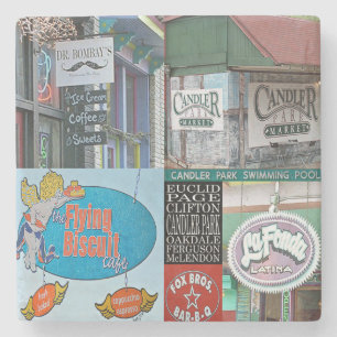 Candler Park, Atlanta Marble Onderzetters