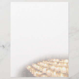 Candles Letterhead