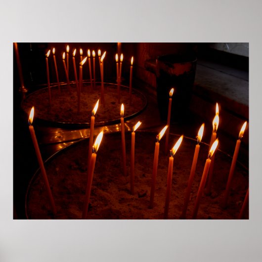 Candles of Athen Poster (Voorkant)