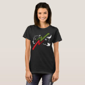 Candlestick Financial Day Trader Trading Finance M T-shirt (Voorkant volledig)