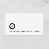 Candlestick Logo Visitekaartje (Voorkant)