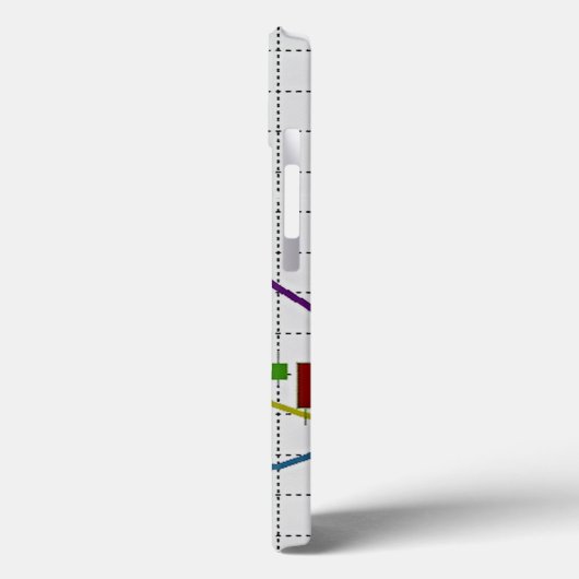 Candlestick Stock Market Chart Case-Mate iPhone Case (Achterkant / Links)