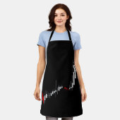 Candlestick Stock Market Chart Schort (Gedragen)