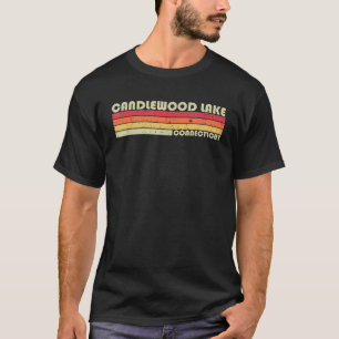 CANDLEWOOD LAKE CONNECTICUT Funny Vissen Summer G T-shirt
