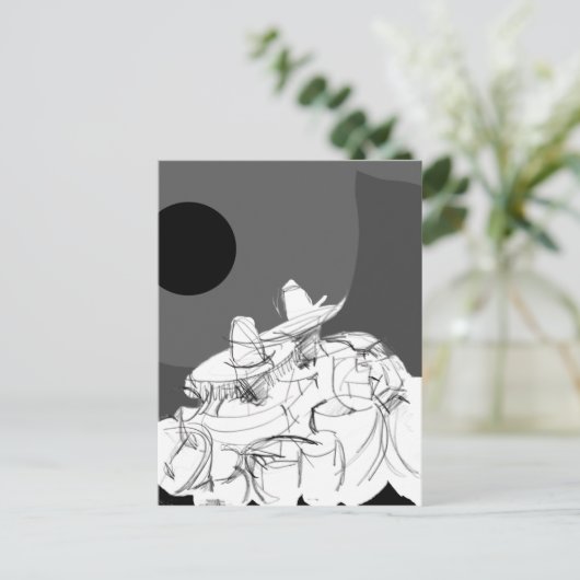 Candomberos (Carnival van Uruguay) Briefkaart (Staand voorkant)