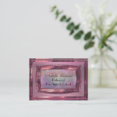 Candscent Elegant Professional Pearl Visitekaartje (Staand voorkant)