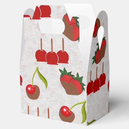 Candy appels bedankdoosjes (Geopend)