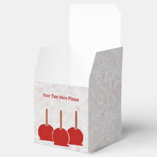 Candy appels bedankdoosjes (Geopend)