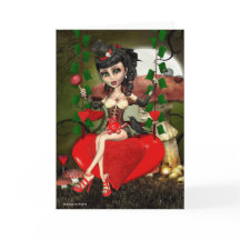 Candy Apple Love Gotische Lolita Briefkaart