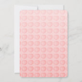 Candy Apple Red Letterpress Appel Kaart (Achterkant)