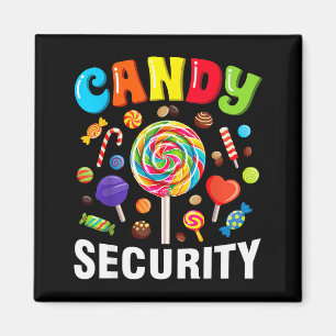 Candy Beveiliging Grappige Halloween Kostuum Magneet