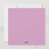 Candy Cake Pastel Kleur Blok Feestdagenkaart (Achterkant)