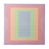 Candy Cake Pastel Kleurblok Tegeltje (Voorkant)
