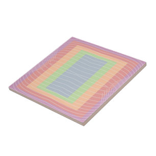 Candy Cake Pastel Kleurblok Tegeltje