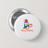 Candy Candy Cane Cute Merry Kerstmis Ronde Button 5,7 Cm (Voorkant /achterkant)