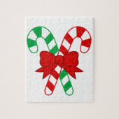 Candy Cane 8x10 Fotopuzzel met geschenkdoos Legpuzzel (Verticaal)