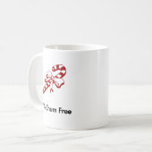 Candy Cane 97 procent chum Koffiemok (Voorkant links)