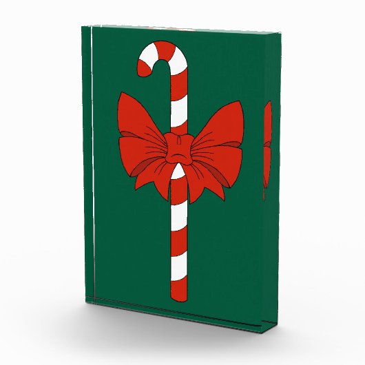 Candy Cane and Bow Fotoblokken (Rechts)