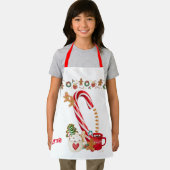 Candy Cane Apron Schort (Insitu)