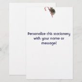 Candy Cane Australian Koala Beren Briefpapier (Voorkant / Achterkant)