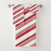 Candy Cane Bad Handdoek (Insitu)