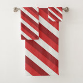 Candy Cane Bad Handdoek (Insitu)