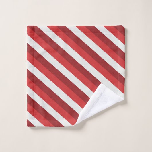 Candy Cane Bad Handdoek (Wasdoekje)