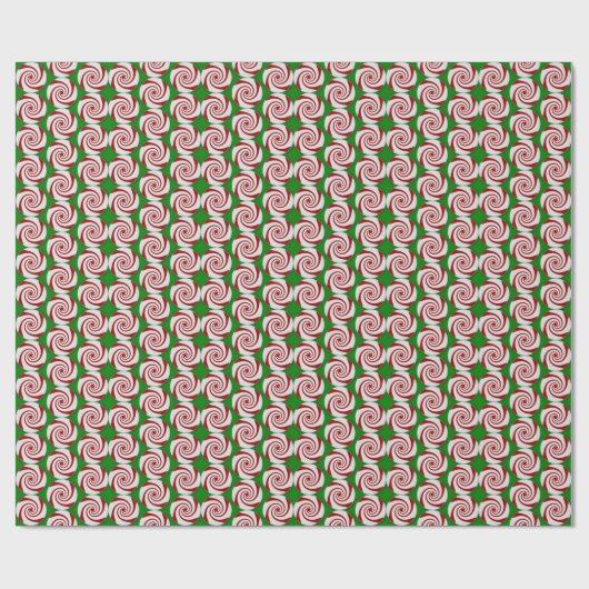 Candy Cane Basics Pepermunt Drop #2 Cadeaupapier (Vlak)