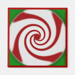 Candy Cane Basics Peppermint Drop Magneet