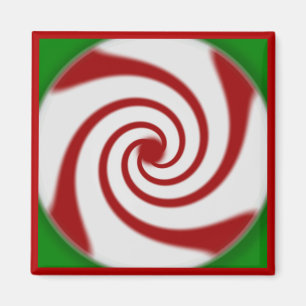 Candy Cane Basics Peppermint Drop Magneet