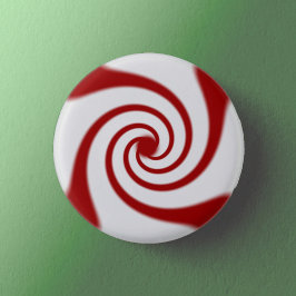 Candy Cane Basics Peppermint Drop Ronde Button 3,2 Cm