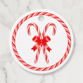 Candy Cane Bedankjes Labels