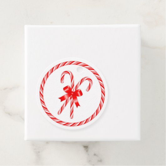 Candy Cane Bedankjes Labels (In situ)