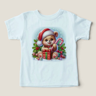 Candy Cane Beer" – Schattige Babybeer Kerst Voor