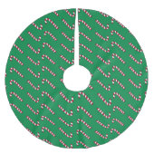 Candy Cane boomrok Kerstboom Rok (Voorkant)