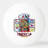 CANDY CANE BRAIN INDICA PINGPONGBAL (Achterkant)