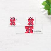 Candy Cane - Cadeaubijslagen Mini Visitekaartjes (Bureau)