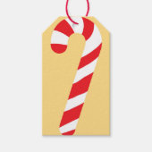 Candy Cane Cadeaulabel (Voorkant)
