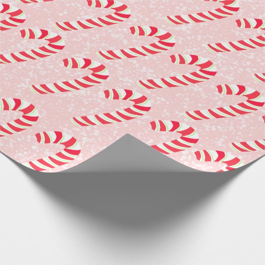 Candy Cane Cadeaupapier (Hoek)