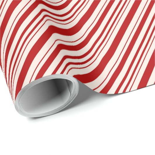 Candy Cane Cadeaupapier (Rol Hoek)