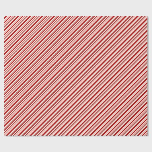 Candy Cane Cadeaupapier (Vlak)