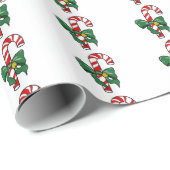 Candy Cane Cadeaupapier (Rol Hoek)