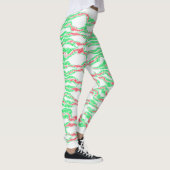 Candy Cane Camo Leggings (Rechts)